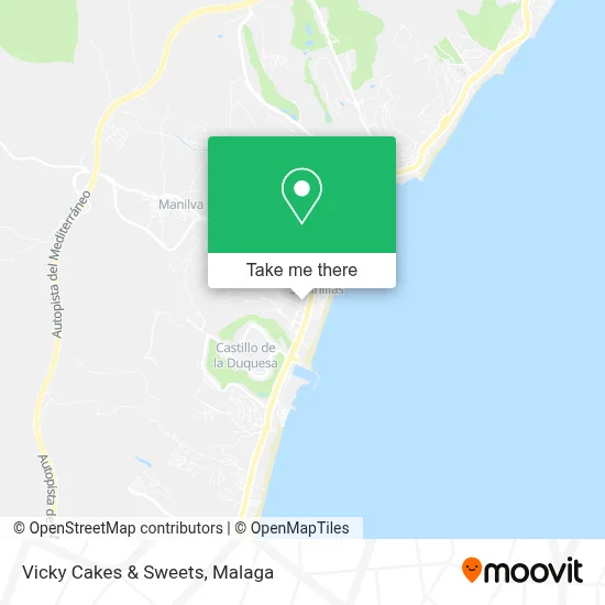 Vicky Cakes & Sweets map