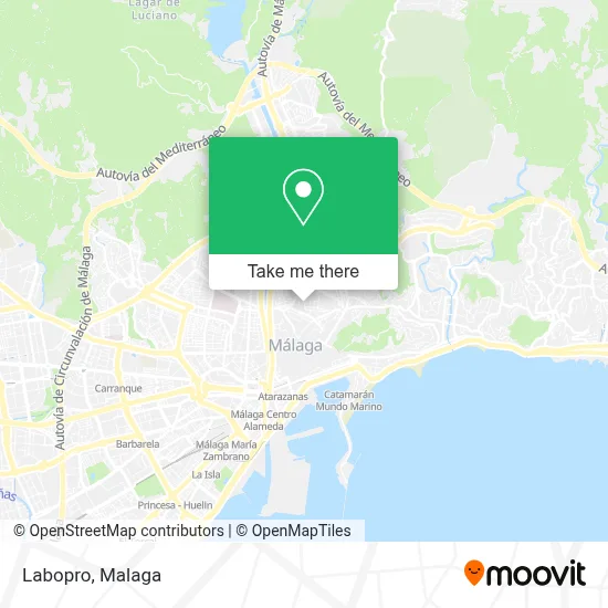 Labopro map