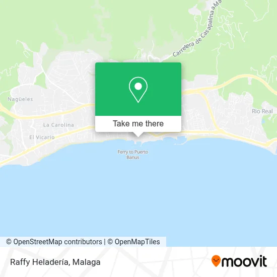 Raffy Heladería map