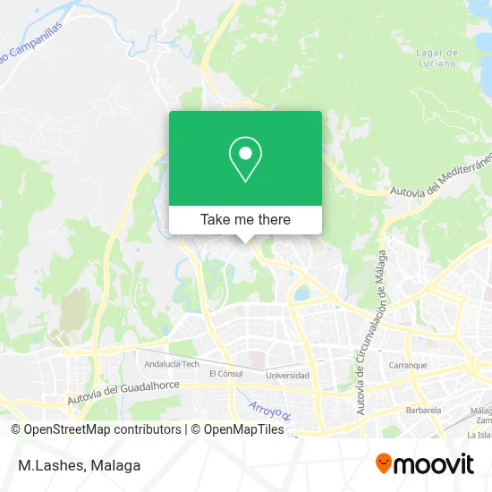 M.Lashes map