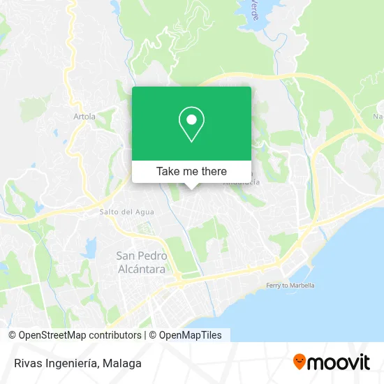 Rivas Ingeniería map