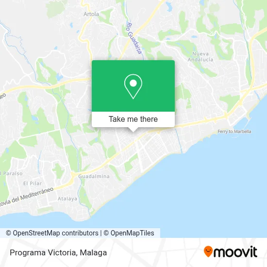 Programa Victoria map