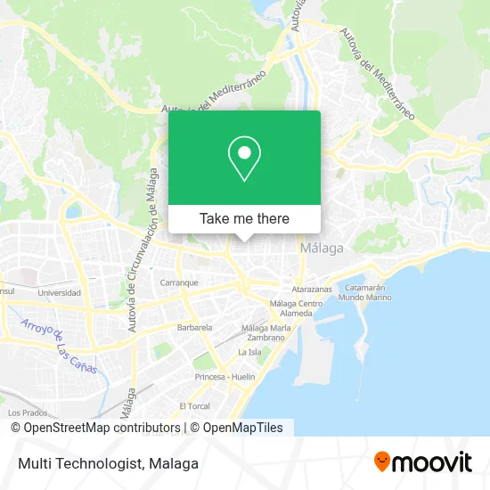 Multi Technologist map