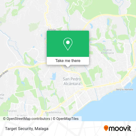 Target Security map