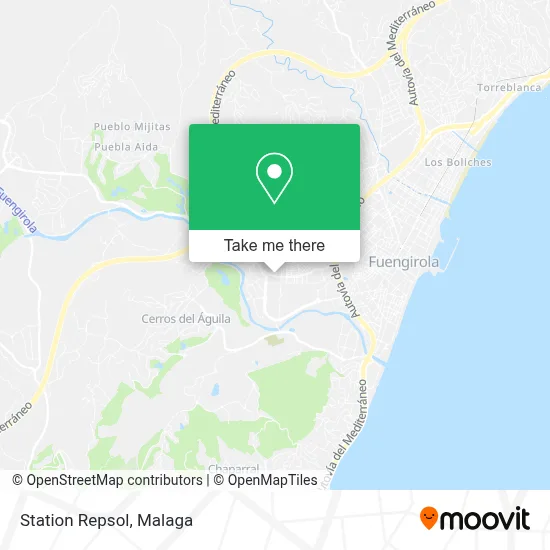 Station Repsol map