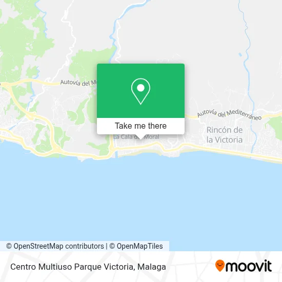 Centro Multiuso Parque Victoria map
