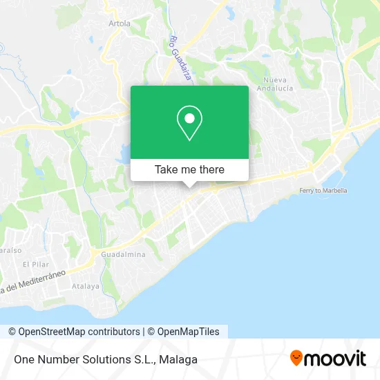One Number Solutions S.L. map