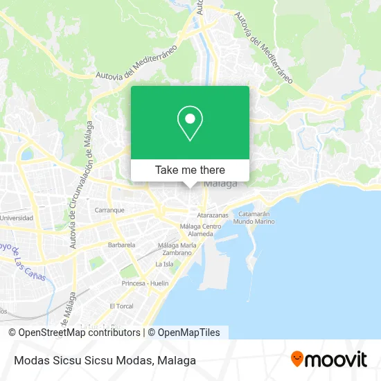 Modas Sicsu Sicsu Modas map