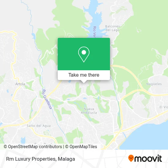 Rm Luxury Properties map