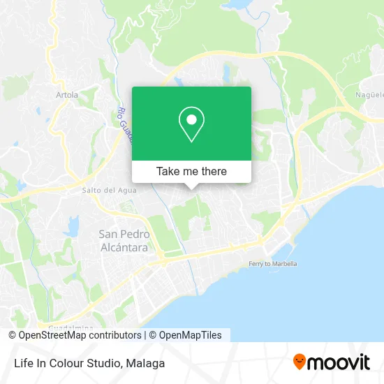 Life In Colour Studio map