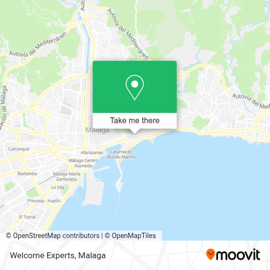 Welcome Experts map