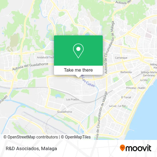 R&D Asociados map