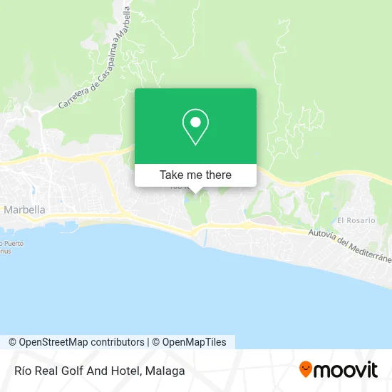 Río Real Golf And Hotel map