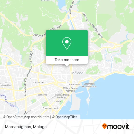 Marcapáginas map