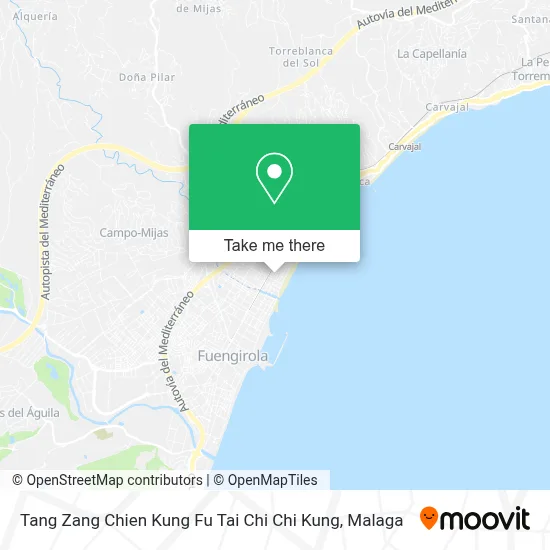 Tang Zang Chien Kung Fu Tai Chi Chi Kung map