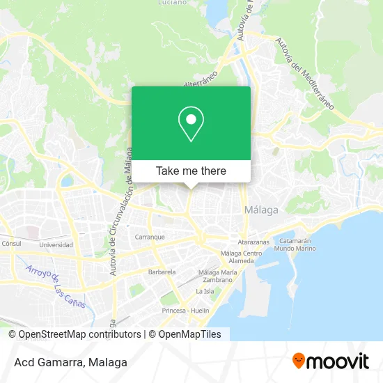 Acd Gamarra map
