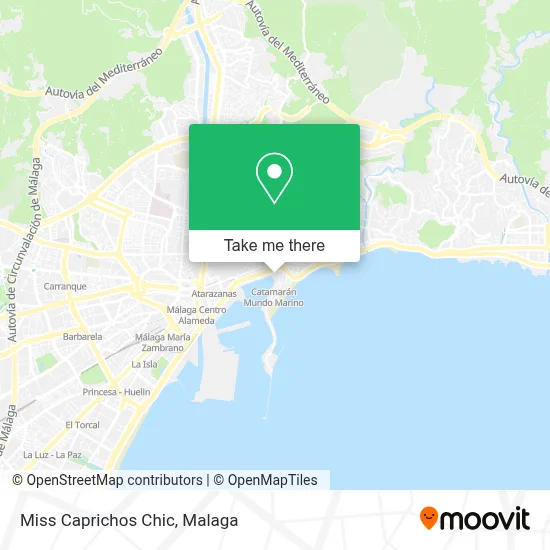 Miss Caprichos Chic map