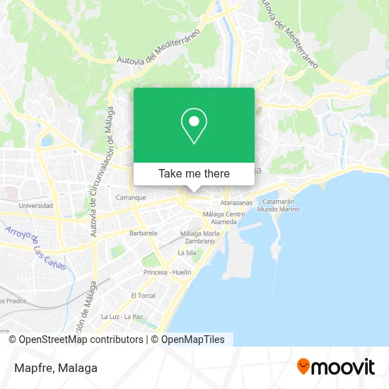 Mapfre map