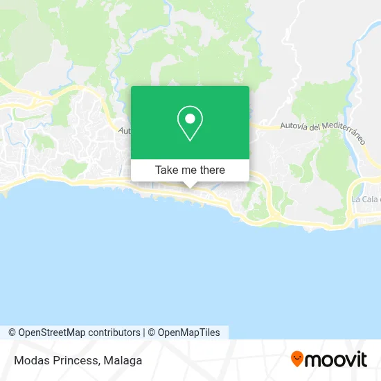 Modas Princess map