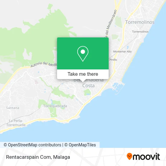 Rentacarspain Com map