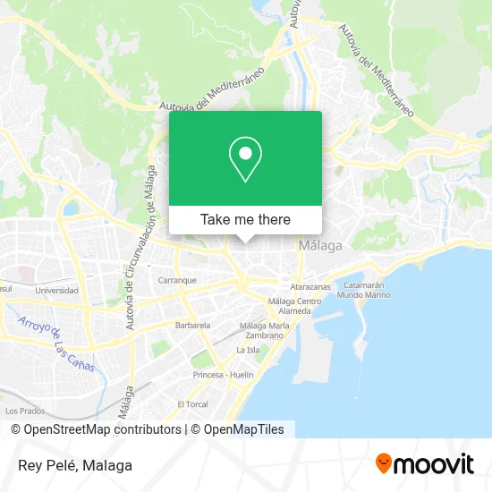 Rey Pelé map