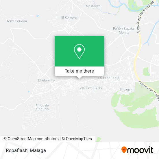 Repaflash map