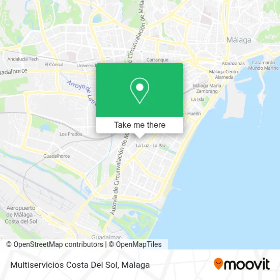 Multiservicios Costa Del Sol map