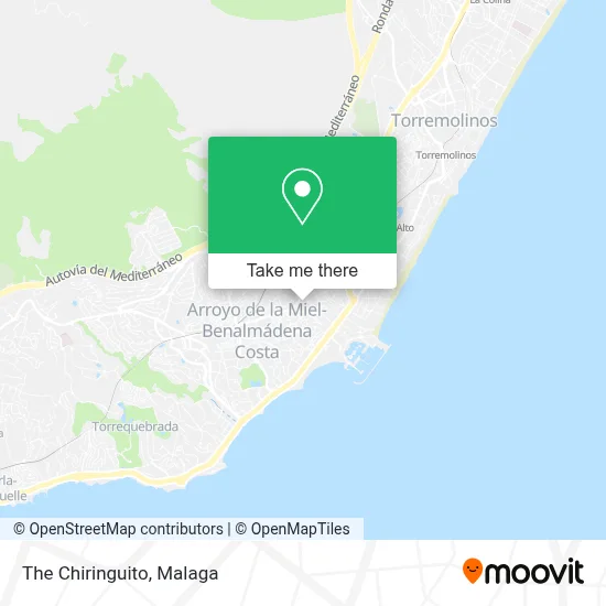 The Chiringuito map