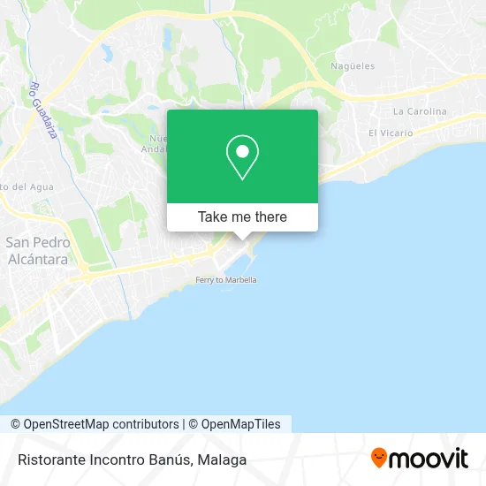 Ristorante Incontro Banús map
