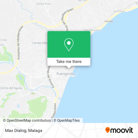Max Dialog map