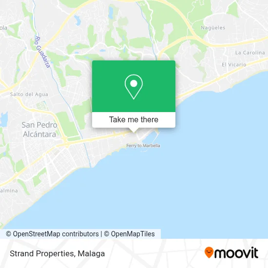 Strand Properties map