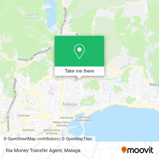 Ria Money Transfer Agent map