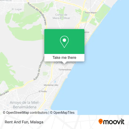 Rent And Fun map