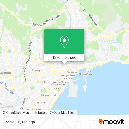 Basic-Fit map