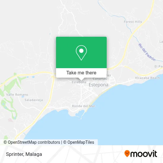 Sprinter map