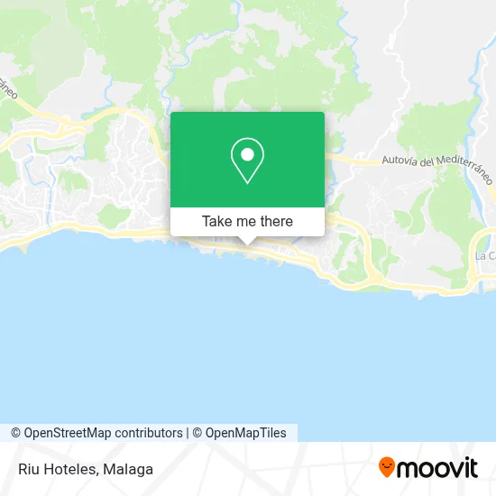 Riu Hoteles map