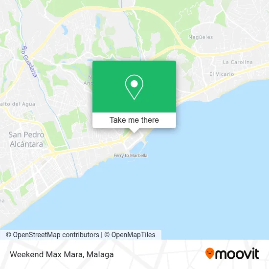 Weekend Max Mara map