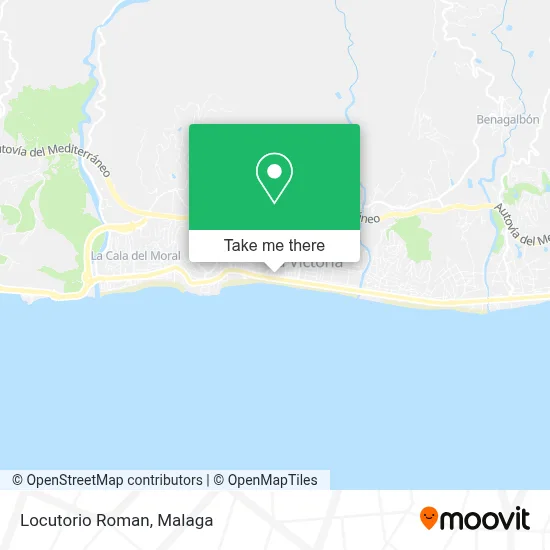 Locutorio Roman map