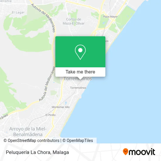 Peluquería La Chora map