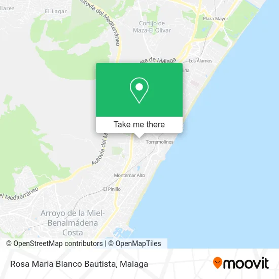 Rosa Maria Blanco Bautista map
