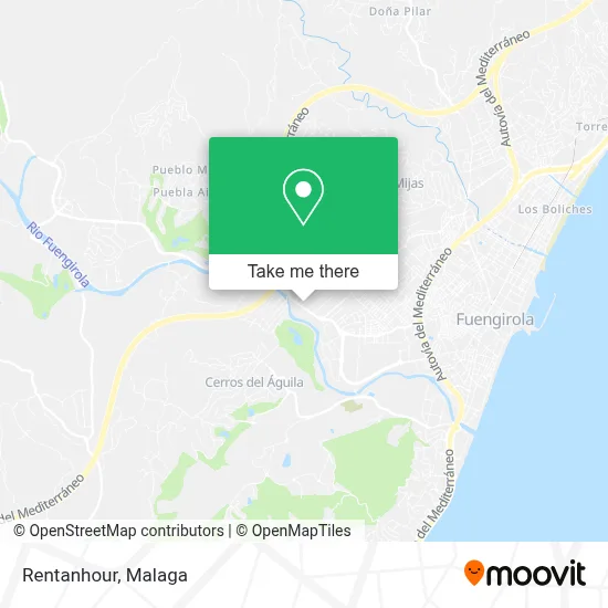 Rentanhour map