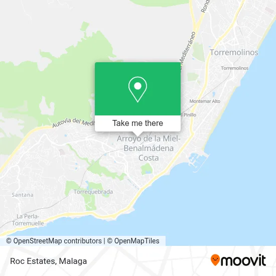 Roc Estates map