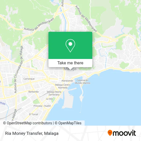 Ria Money Transfer map