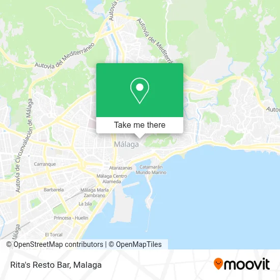 Rita's Resto Bar map