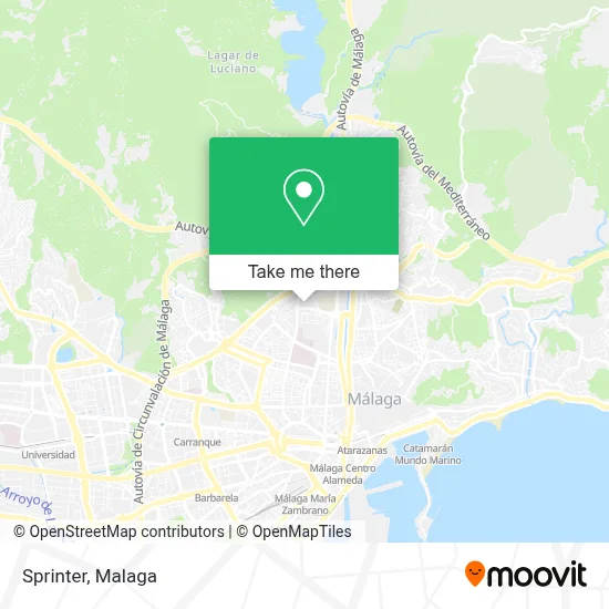 Sprinter map