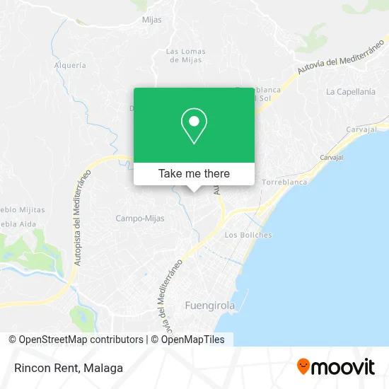 Rincon Rent map