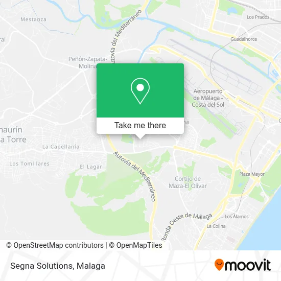 Segna Solutions map