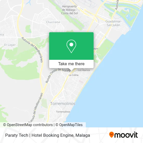 Paraty Tech | Hotel Booking Engine map