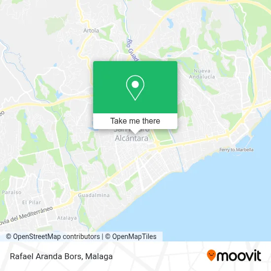 Rafael Aranda Bors map