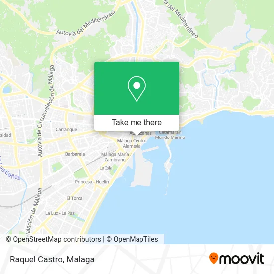 Raquel Castro map